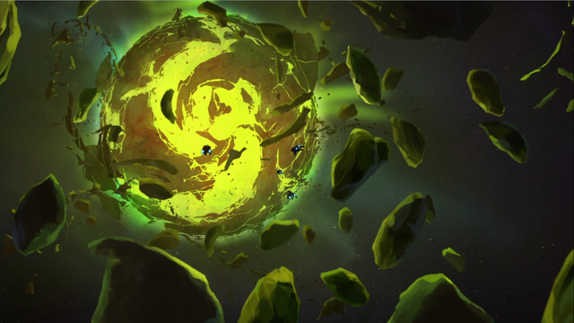 File:S2E06.77. Lions dive for a crumbliing Taujeer.png