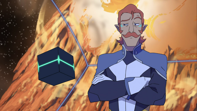 File:S2E04.97. Coran raises eyebrow as his Olkari cube repeats.png