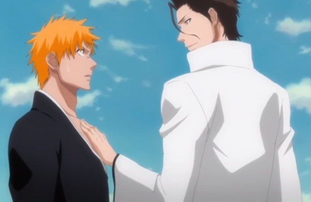 File:Aizen Ichigo too close.png