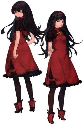 File:Red Girl artwork nier automata.png
