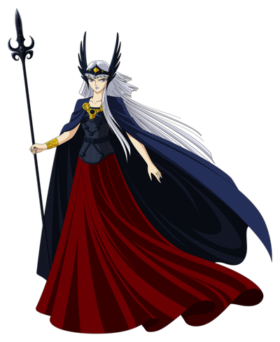 Hilda de polaris saint seiya render by obedragon-d68dtob