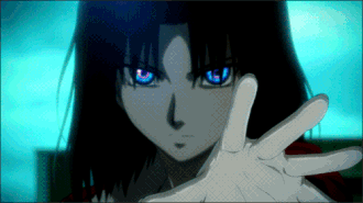 Shiki graving a Ghost