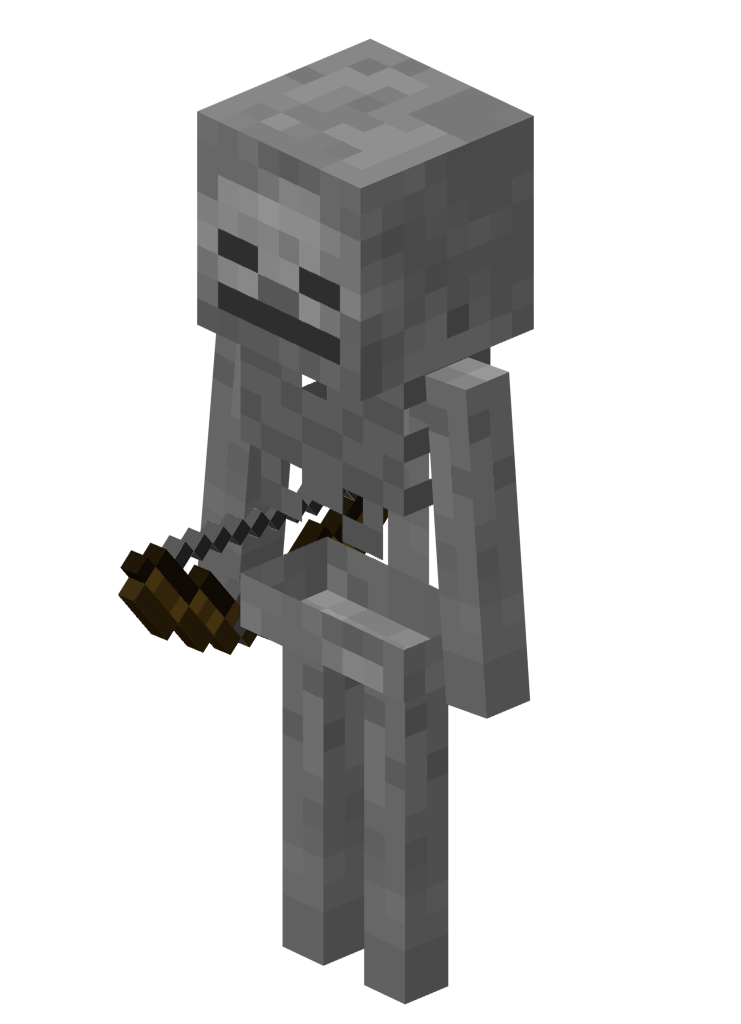 Výsledok vyhľadávania obrázkov pre dopyt skeleton minecraft