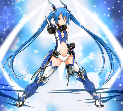 Tail blue