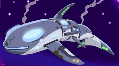 Damaged Space Whale