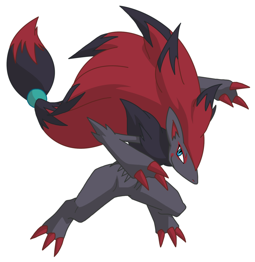 zoroark vs charizard coloring pages - photo #35