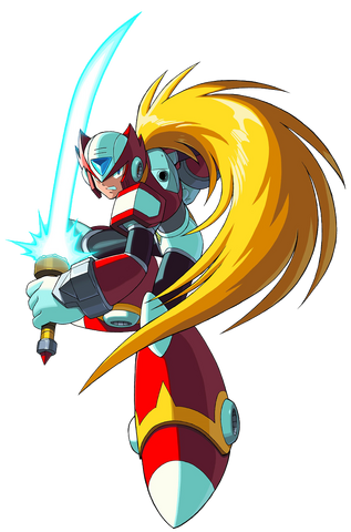File:Zero with Z-Saber.png