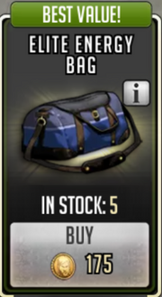 Elite energy bag