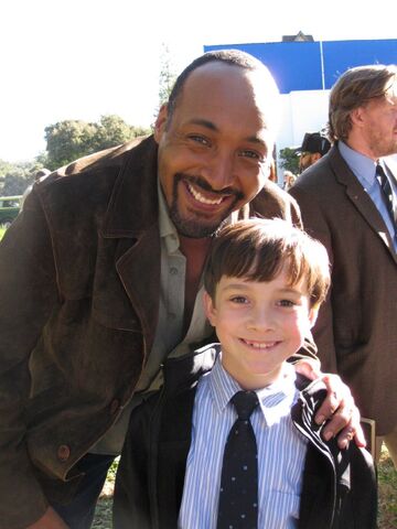 File:With-griffin-cleveland-on-the-set-of-the-pilot-for-hallelujah.jpg