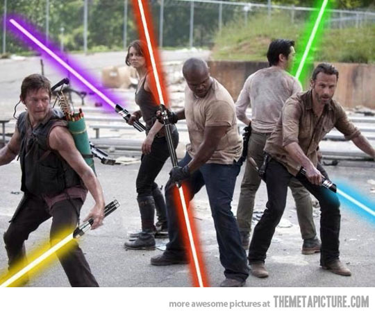 Funny-Walking-Dead-Star-Wars-swards