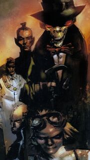 A picture of The Council of Five.
