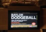 Baylor dodgeball label