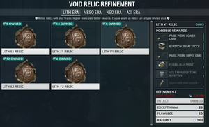 Void Relics U19