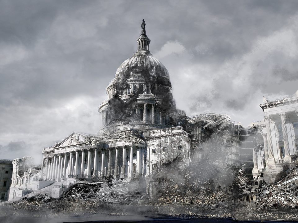 Wolfenstein New Order Capitol Building Wolfenstein New Order Capitol Building