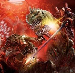 Dragon Warrior vs. Space Marine