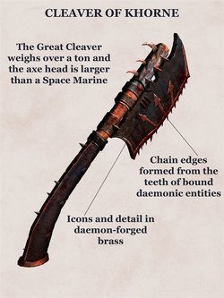 Great cleaver of khoen