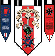 Black Templars - Declates banner
