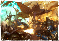 DE vs. Space Marines & IG