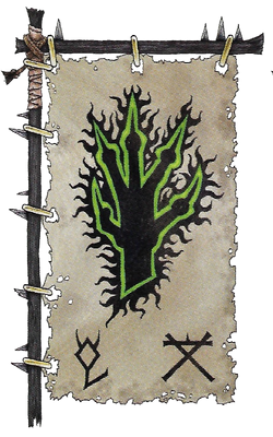 Warhammer Clan Skaar Banner