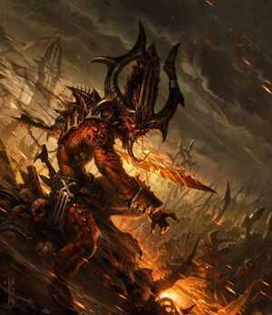 Warhammer Daemon of Chaos Bloodletter