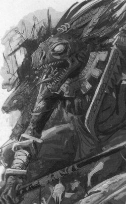 Warhammer Lizardmen Skink Priest