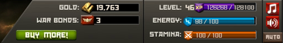 Status bar kong