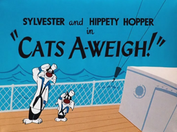 Cats A-weigh Title Card