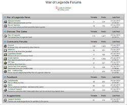 WoL Forums