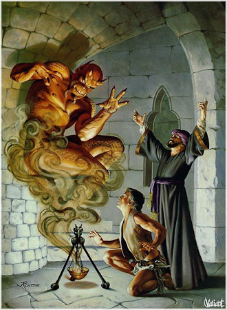 Image - Fantasy art genie middle eastern arabic cartoon ...