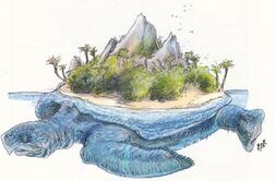 Aspidochelone Island