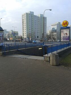 Wejscie Metro Imielin (by BartekBD)