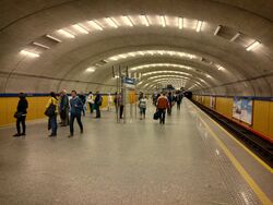 Metro Wierzbno (peron)