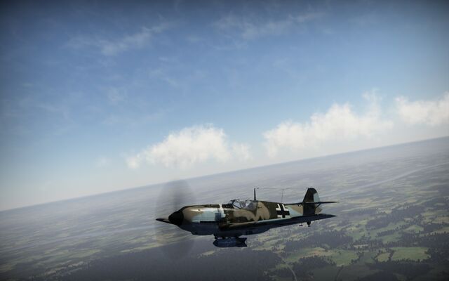 File:Bf.109E3 in flight.jpg