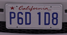 License plate WD2