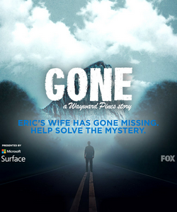 Gone promotional logo