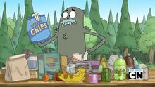 Charlie-finding-food