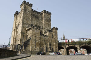 Grossbritannien newcastle burg