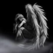 Angel-sad