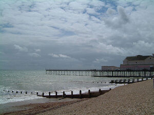 Bognor Regis seafront, England