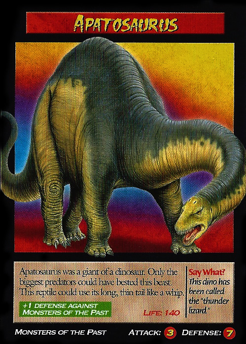 Apatosaurus TCG | Wierd N'wild Creatures Wiki | FANDOM ...