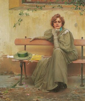 Vittorio Matteo Corcos - Dreams - 1896.jpg