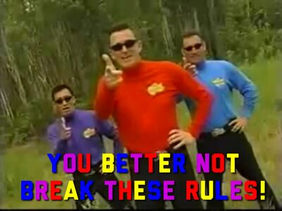 YouBetterNotBreakTheseRules!