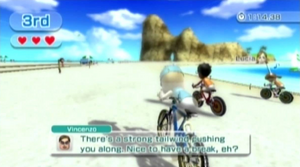 Cycling Sugarsand Beach