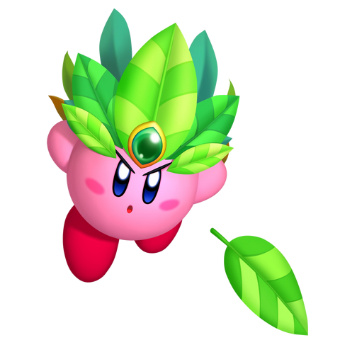File:Leaf Kirby.png