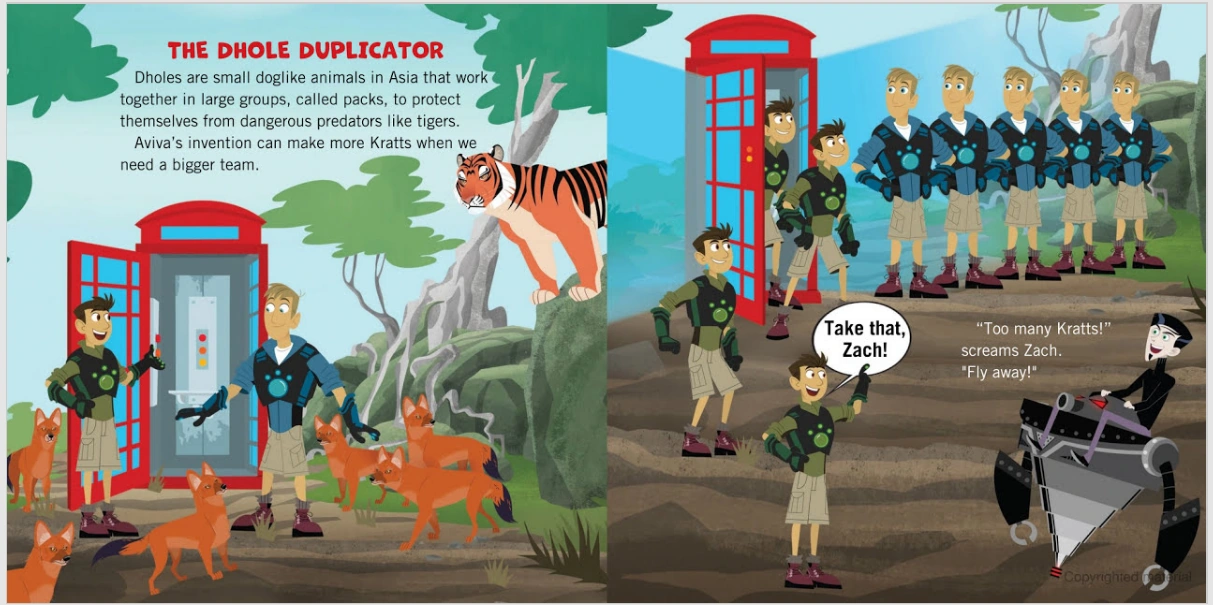 Image - Dhole Duplicator.PNG | Wild Kratts Wiki | FANDOM powered by Wikia