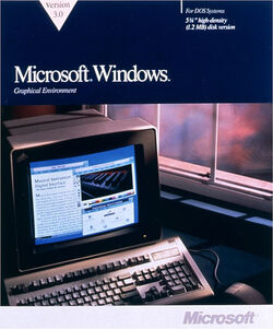 Windiows 3.0 box
