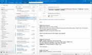 Outlook 2016 screenshot