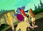 The Winx distract the troll