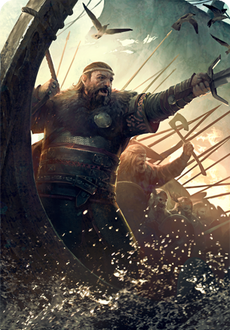 Tw3 cardart skellige leader crach