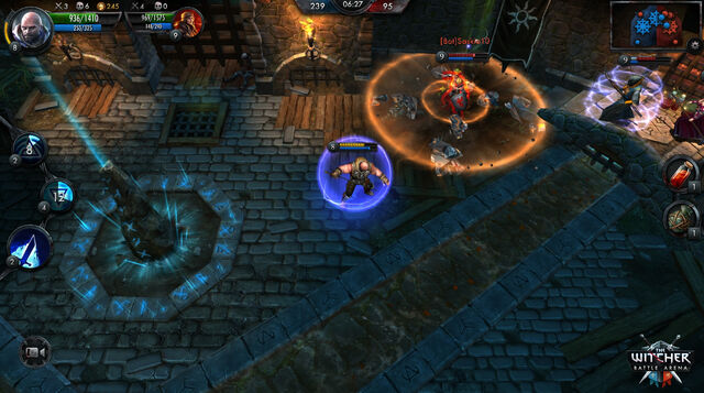 File:WitcherBattleArena-letho and golem.jpg